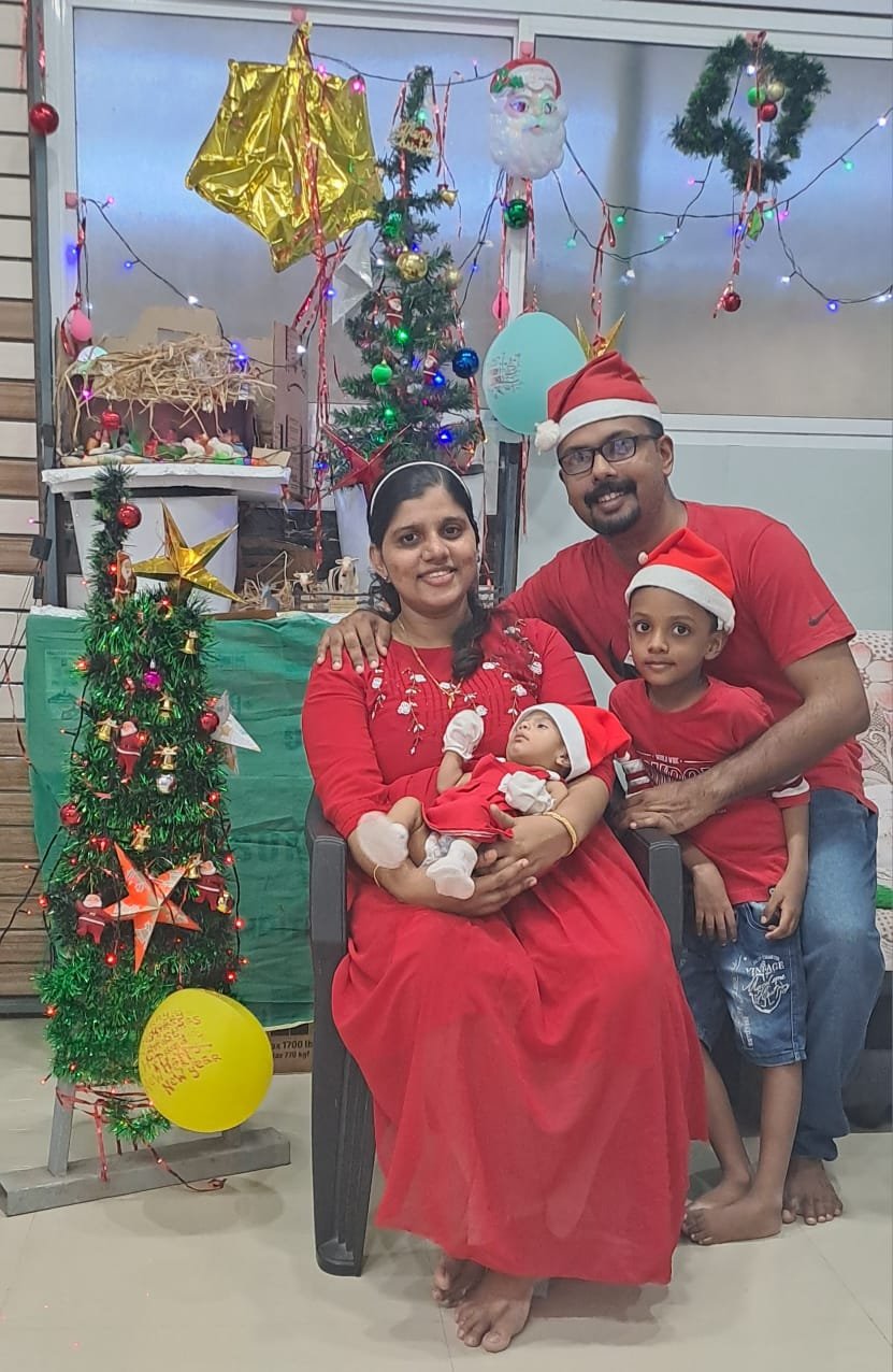 Sangeeth Mathew Joseph Family